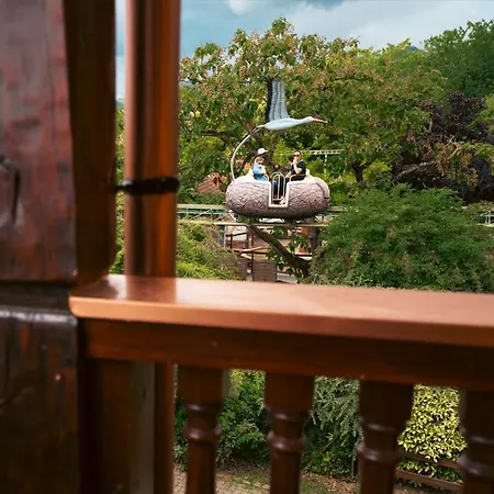 Restaurant Au Parc Des Cigognes ホテル キンツアイム