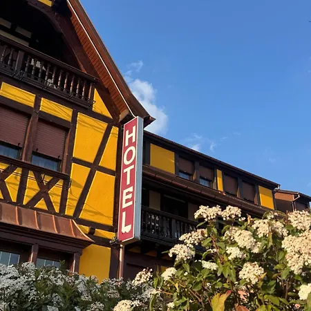 Restaurant Au Parc Des Cigognes מלון קינצהיים